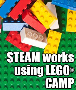 STEAM works Lego camp