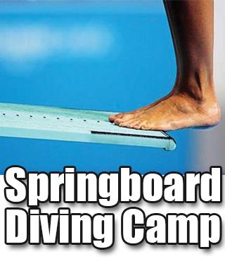 Springboard diving camp