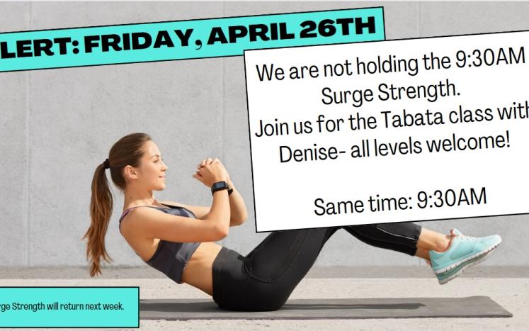 Alert for Friday, April 26th